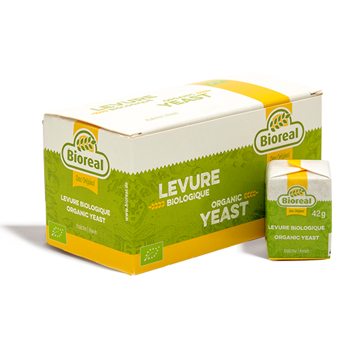 Levure fraîche bio de BIOREAL®